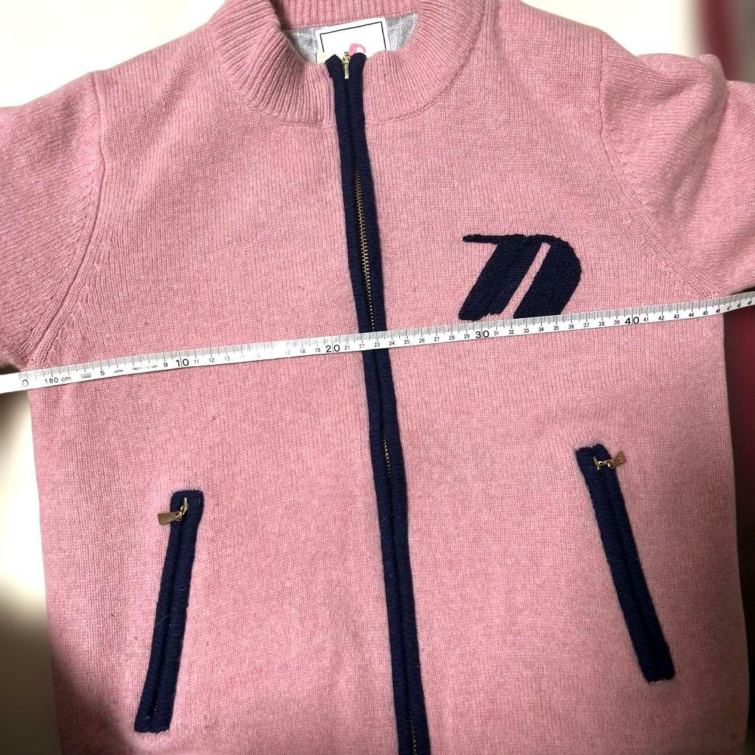 た*ん様 JUN&ROPE'（ジュンアンドロペ）のピンクニットジャケット