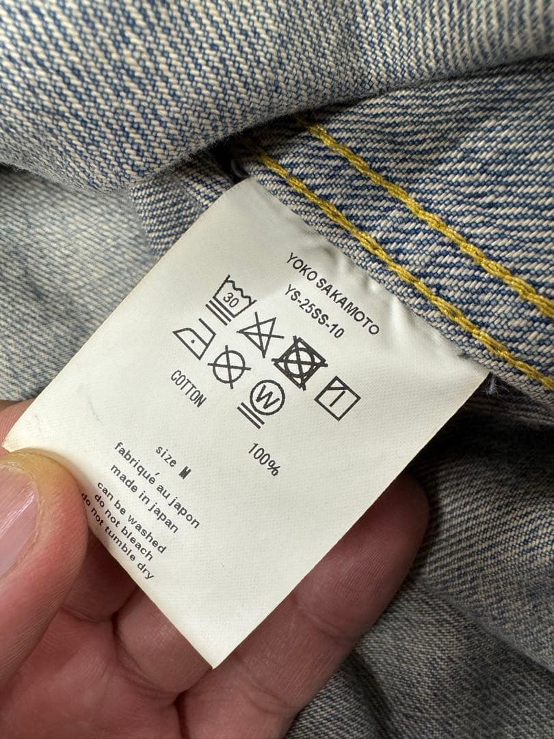 YOKO SAKAMOTO デニムジャケット Mサイズ