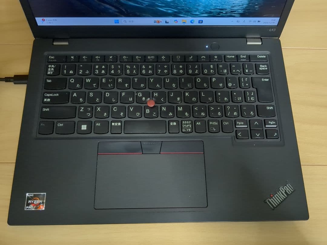 ThinkPad L13 Gen3 Ryzen5 8GBメモリ・256GBSSD