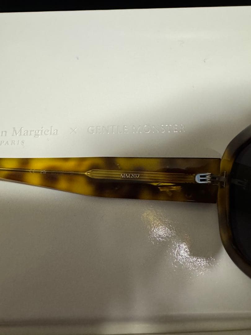 マルジェラ×ジェントルモンスター サングラス mm207 レオパードカラー