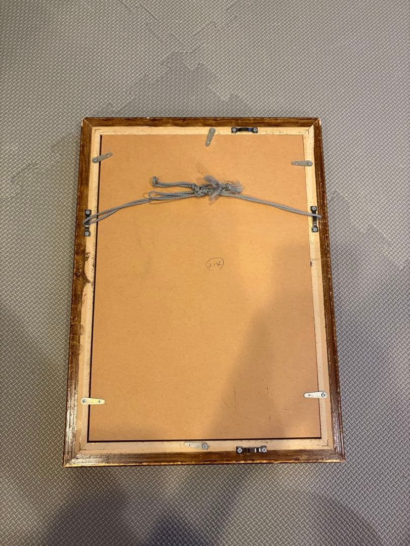 【版画・絵画】山岡康子『let’s dance』銅版画（エッチング）