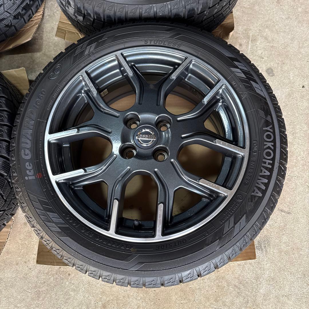 195/55R16 ノートニスモ純正　冬タイヤ付きアルミホイール