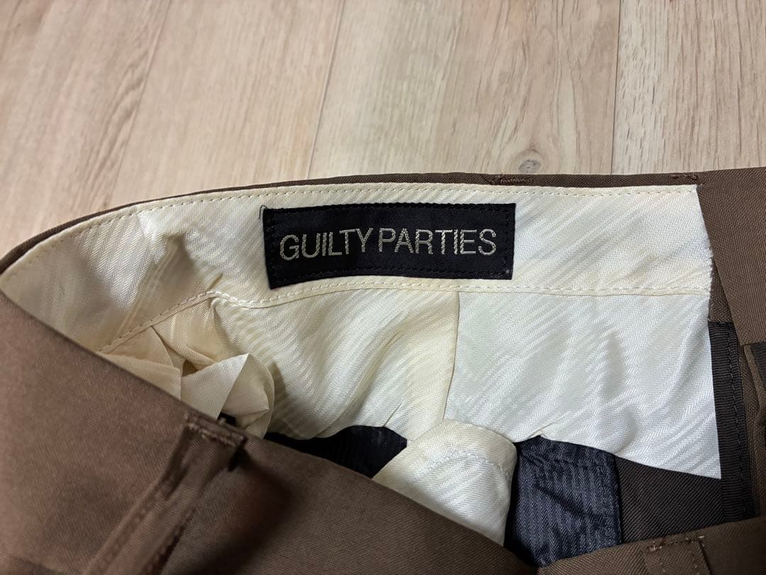 【美品】WACKO MARIA ワコマリア スラックスパンツ 着 M ゼニア生地