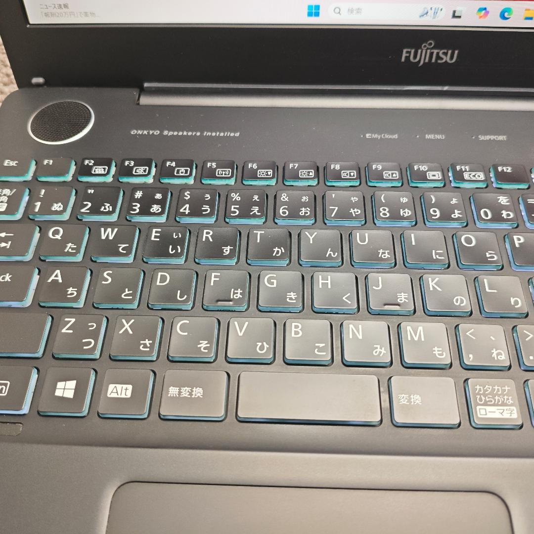 i7＆ONKYO＆Windows11✨高精細フルHDモデル 富士通ノートパソコン