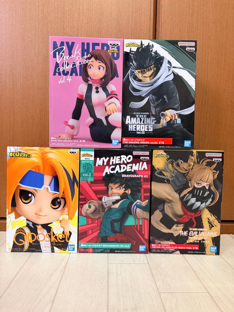 僕のヒーローアカデミア トガヒミコ他　１６体セット 未開封　５３