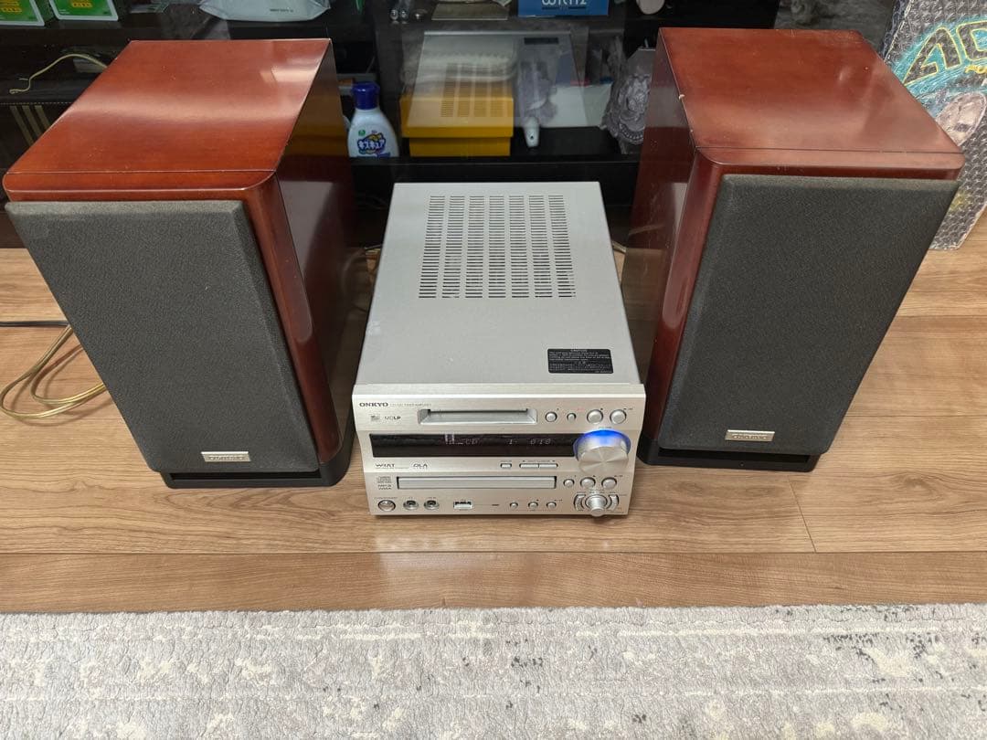 ONKYO本体(CD、MD) FR-N9NX スピーカー　D-N9NXジャンク品