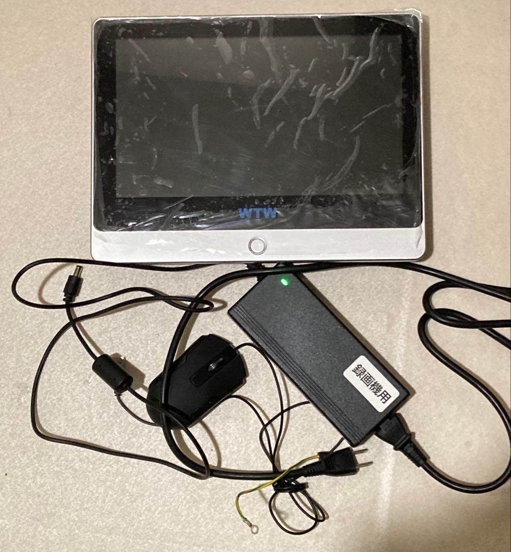 e*a様 【動作確認済】WTW 防犯カメラモニター 本体 塚本無線 WTW-NV