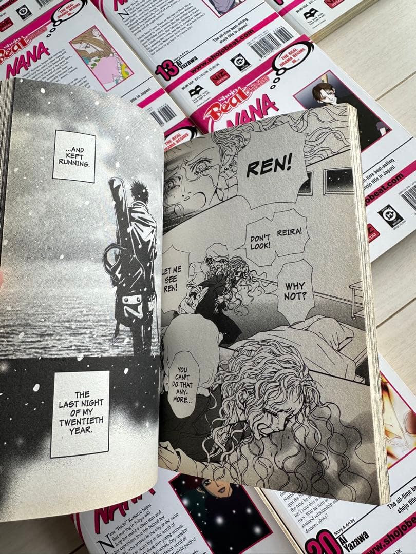 【英語版】NANA全巻 セット矢沢あい 1~21巻 洋書 りぼん 漫画