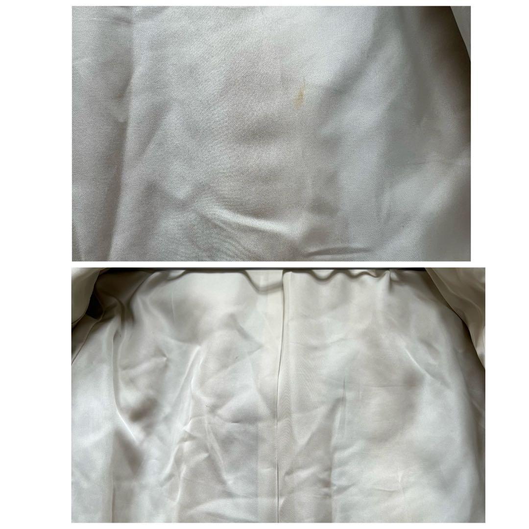 肉厚◎ 着丈80cm サガフォックス ブルーフォックス リアルファー 毛皮 L