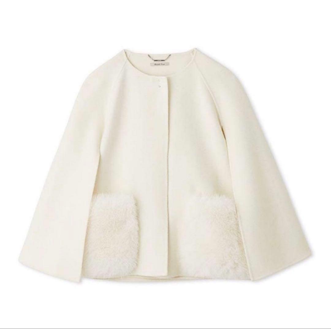 CELFORD セルフォード ファーポケットケープジャケット