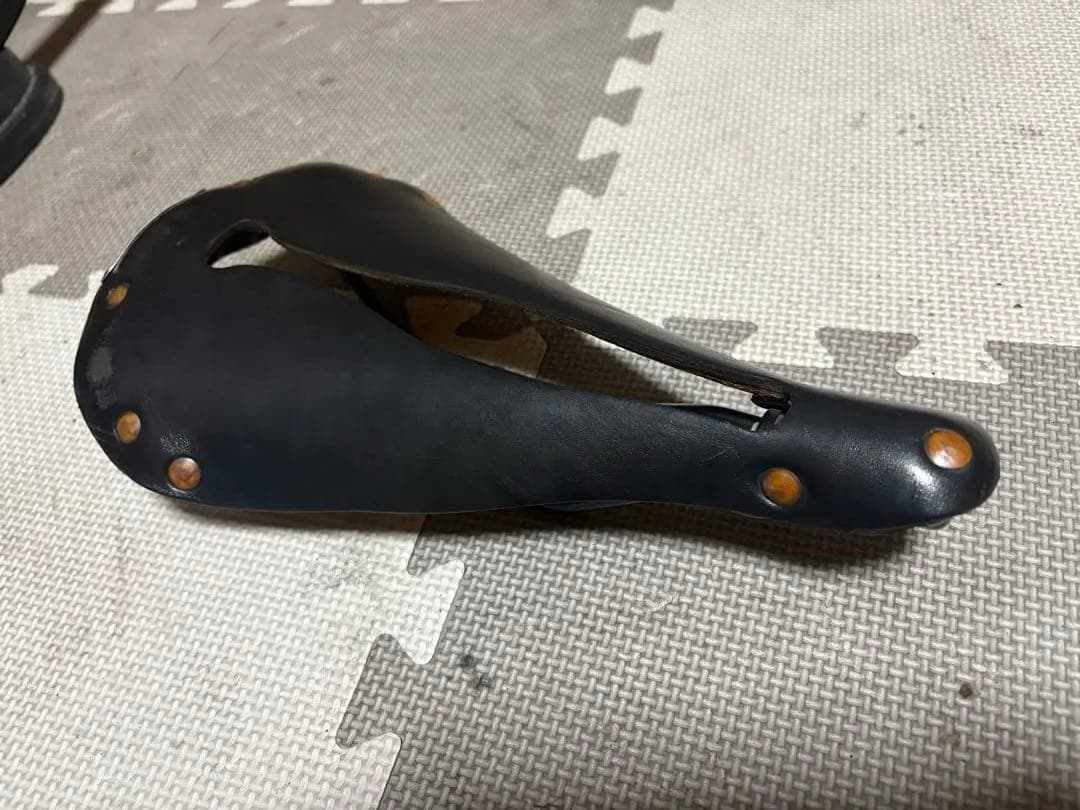 最終値下げ】SELLE ANATOMICA レザーサドル　ブラック