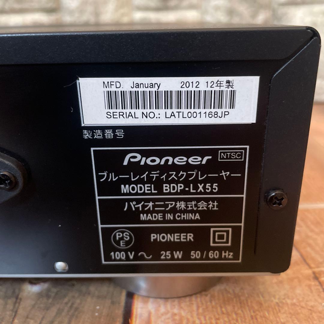 #904 Pioneer ブルーレイディスクプレーヤー BDP-LX55
