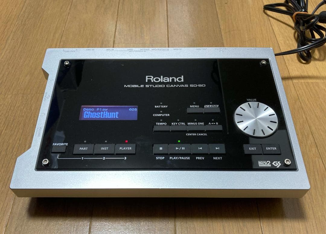 Roland Mobile Studio Canvas SD-50 MIDI音源