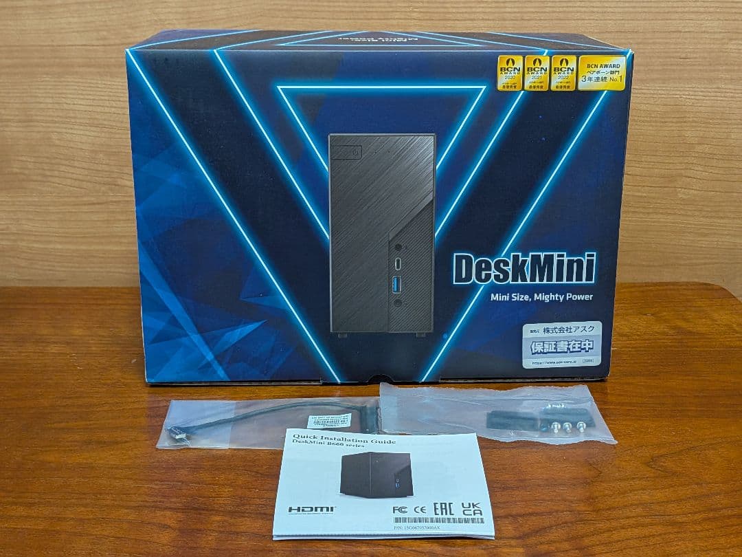 ASRock DeskMini B660 Core i5 13500 自作PC