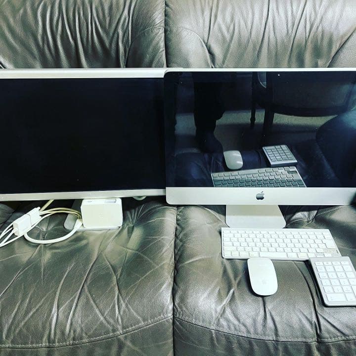 iMac(mid2010)とcinemaHD displayセット