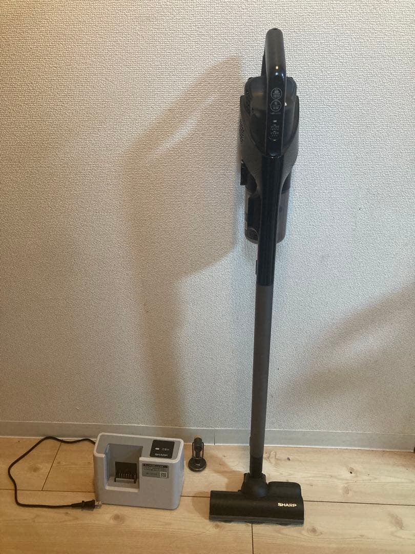 SHARP スティッククリーナー 本体 充電スタンド付き