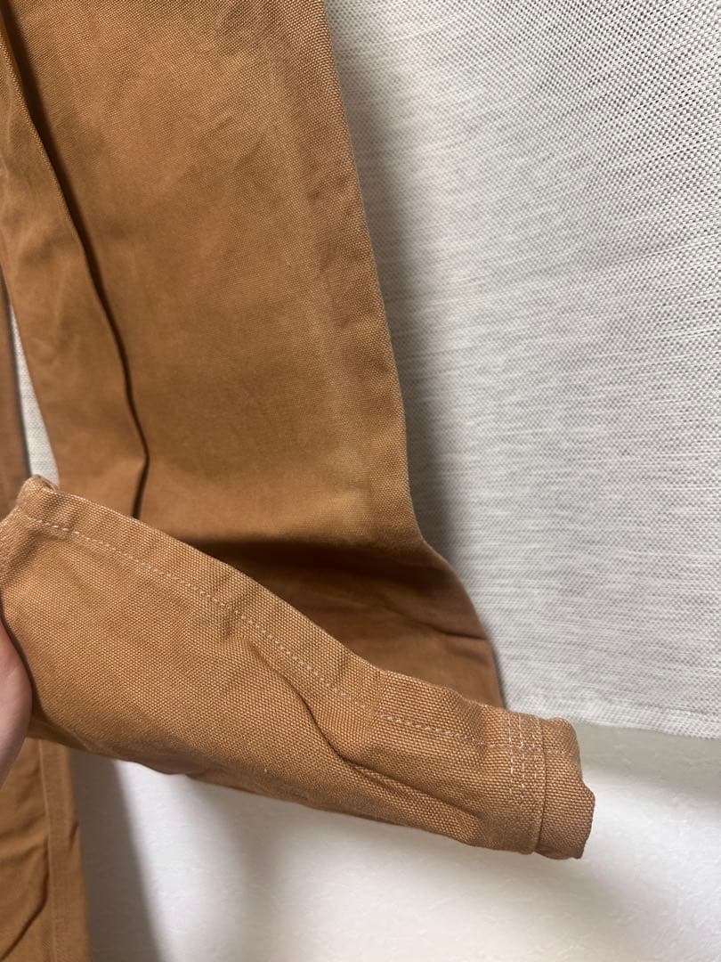 ★美品★ Carhartt ブラウンオーバーオール34×32（メンズL相当）