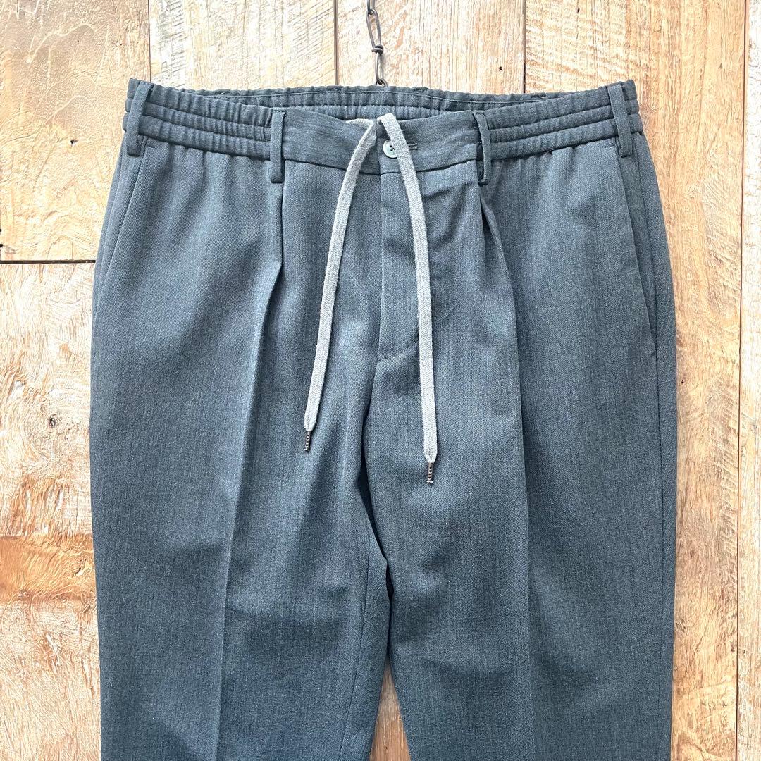 【極美品】PT TORINO テーパード イージー ウール スラックス パンツ