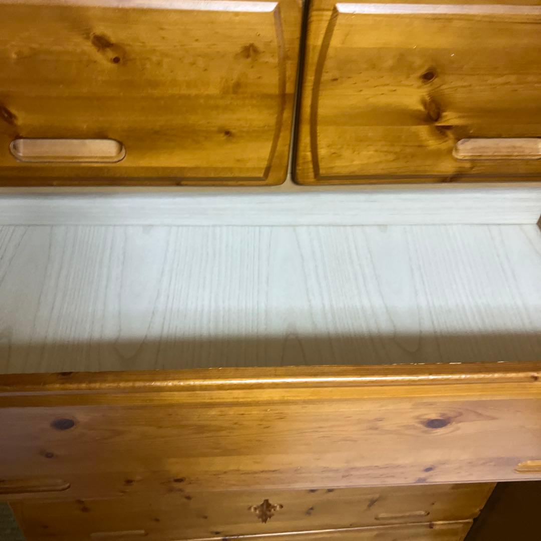 【最終値下げ】木製タンス