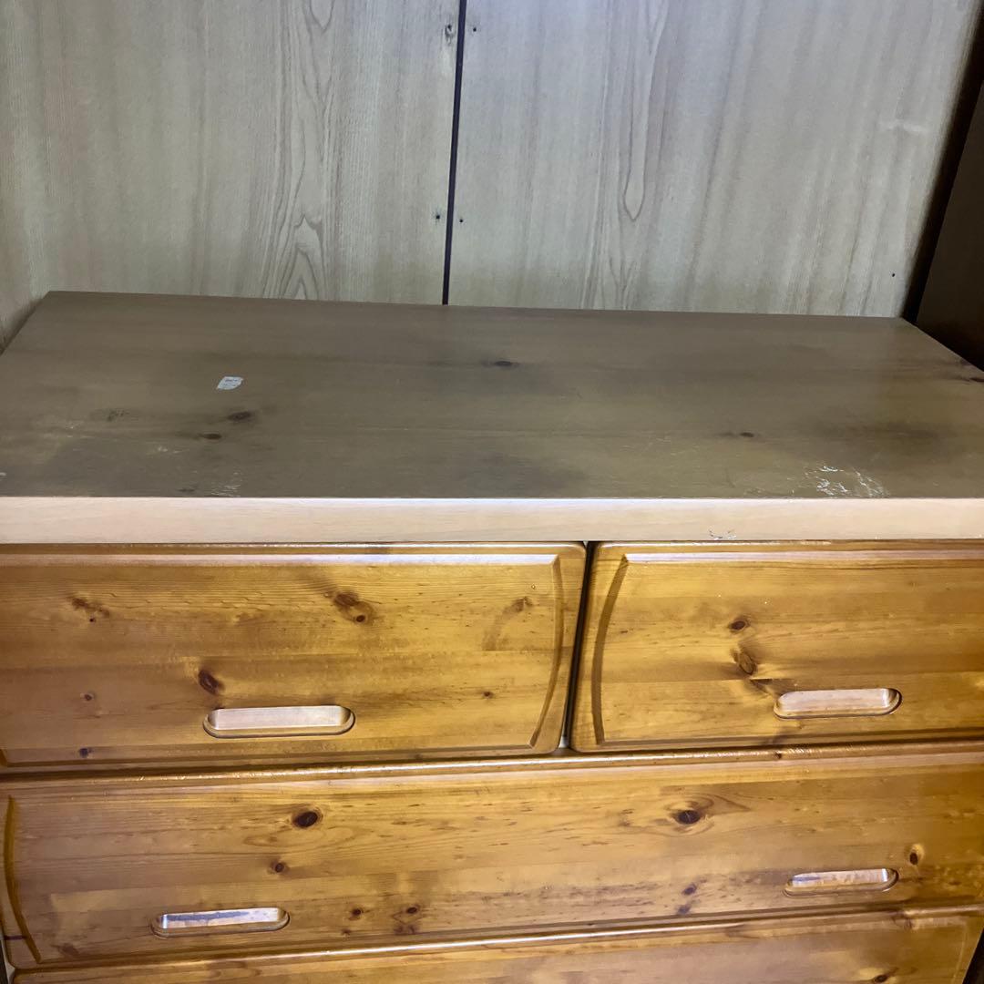 【最終値下げ】木製タンス