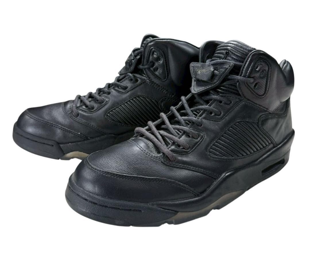 17年 エアジョーダン 5 レトロ トリプルブラック US10 28cm