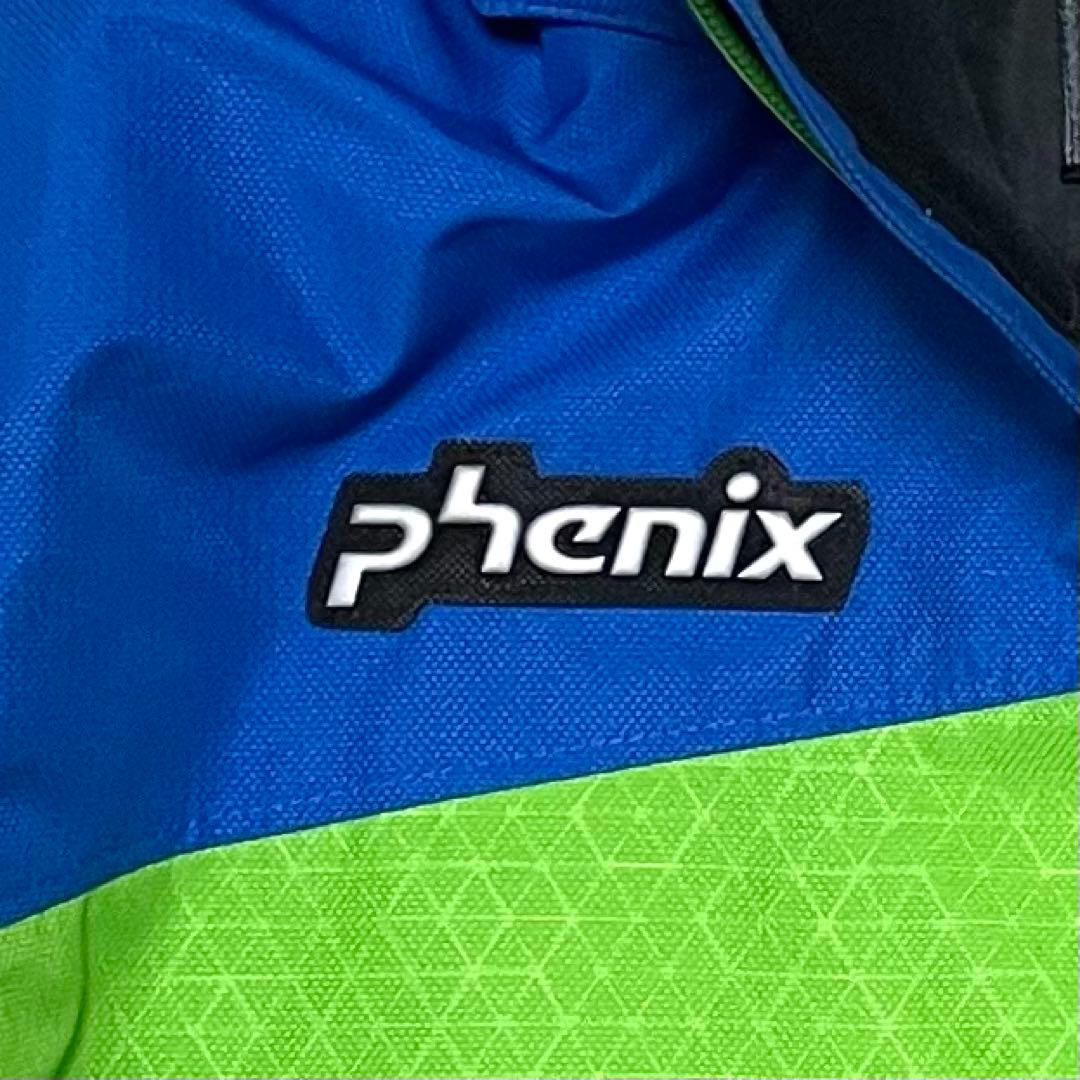PHENIX スキーウェア 150 上下セット 中綿 エンボス加工 サイズ調整付