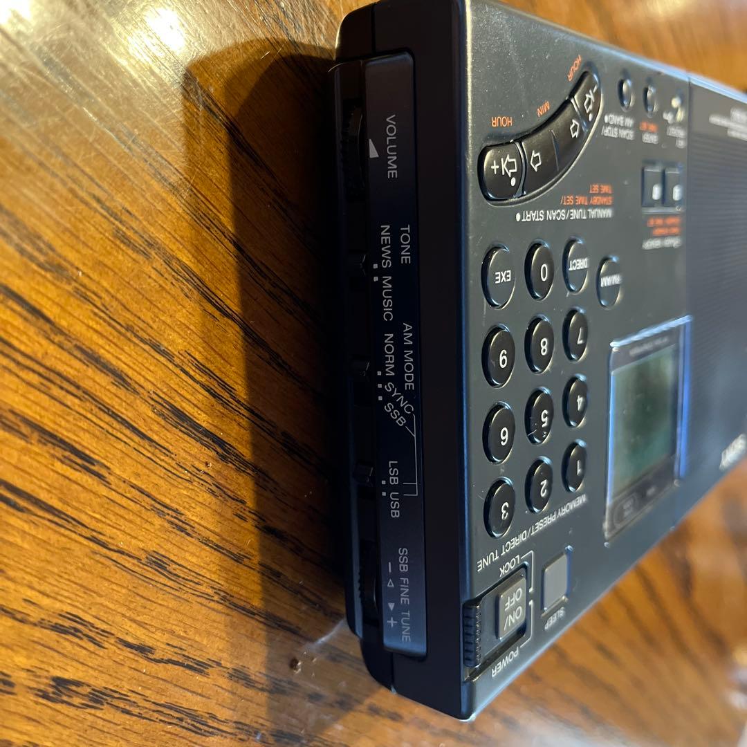 SONY 超高感度ポータブル短波ラジオ FM AM ICF-SW7600G