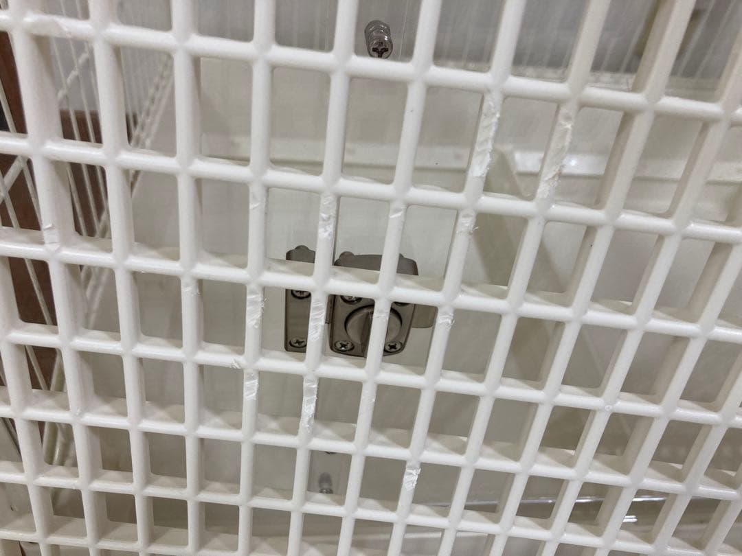 うさぎ　GEX クリアフロント　ケージ　使用品 　餌皿他