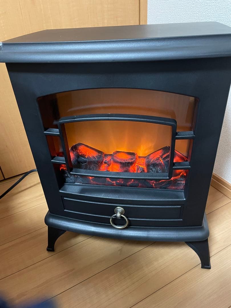 ノスタルジア 暖炉型ヒーター CH-T1840BK