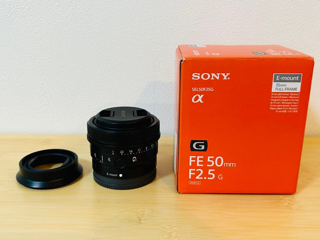 レンズ(単焦点) SONY SEL50F25G FE 50mm F2.5 G