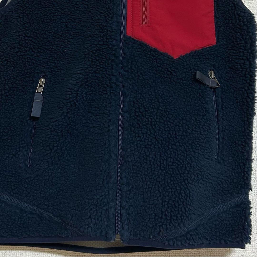 【XXS】美品 パタゴニア クラシック レトロX ベスト ネイビー レッド