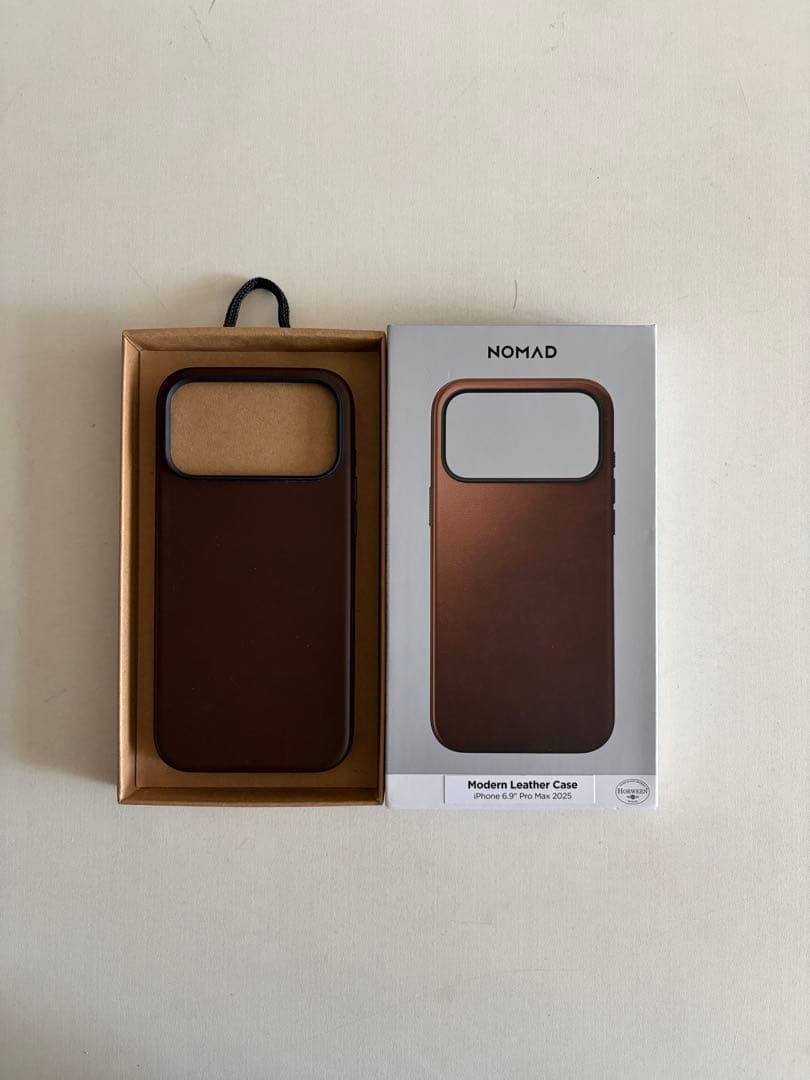 iPhoneアクセサリー NOMAD MODERN CASE iPhone 17Pro Max BROWN