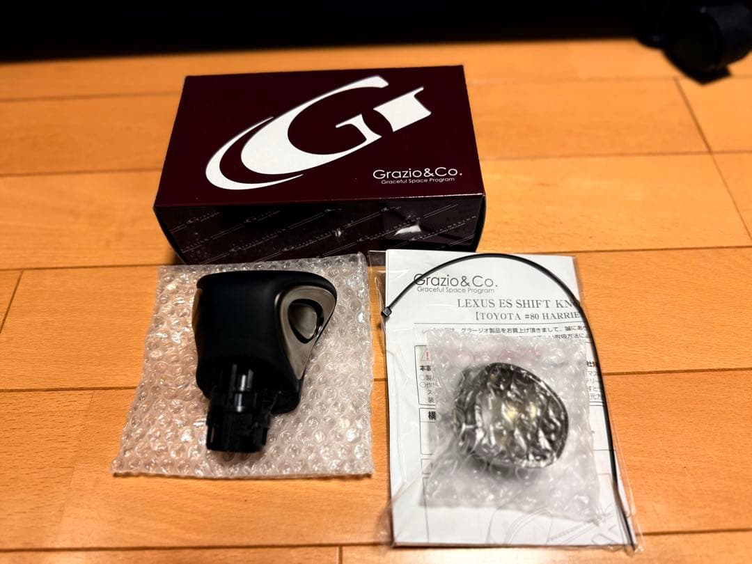 ⭐️Grazio & Co. LEXUS ES 純正シフトノブ スムースレザー