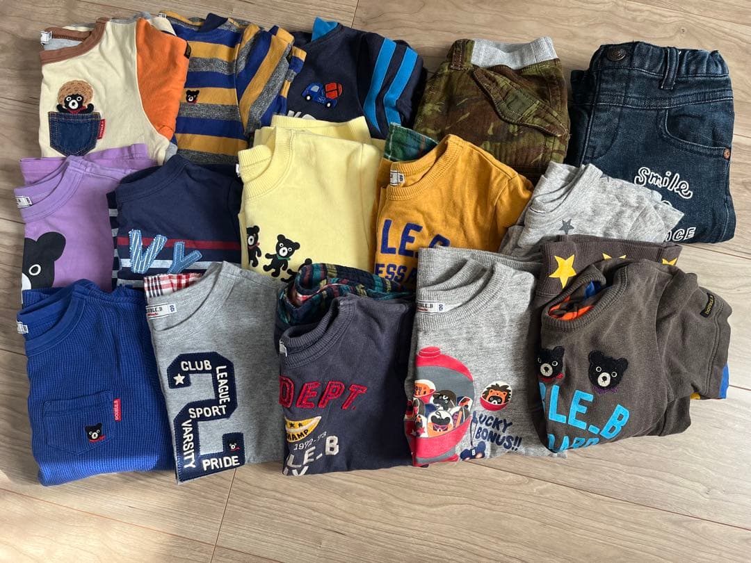 DOUBLE.B ダブルビー　ミキハウス 15点セット