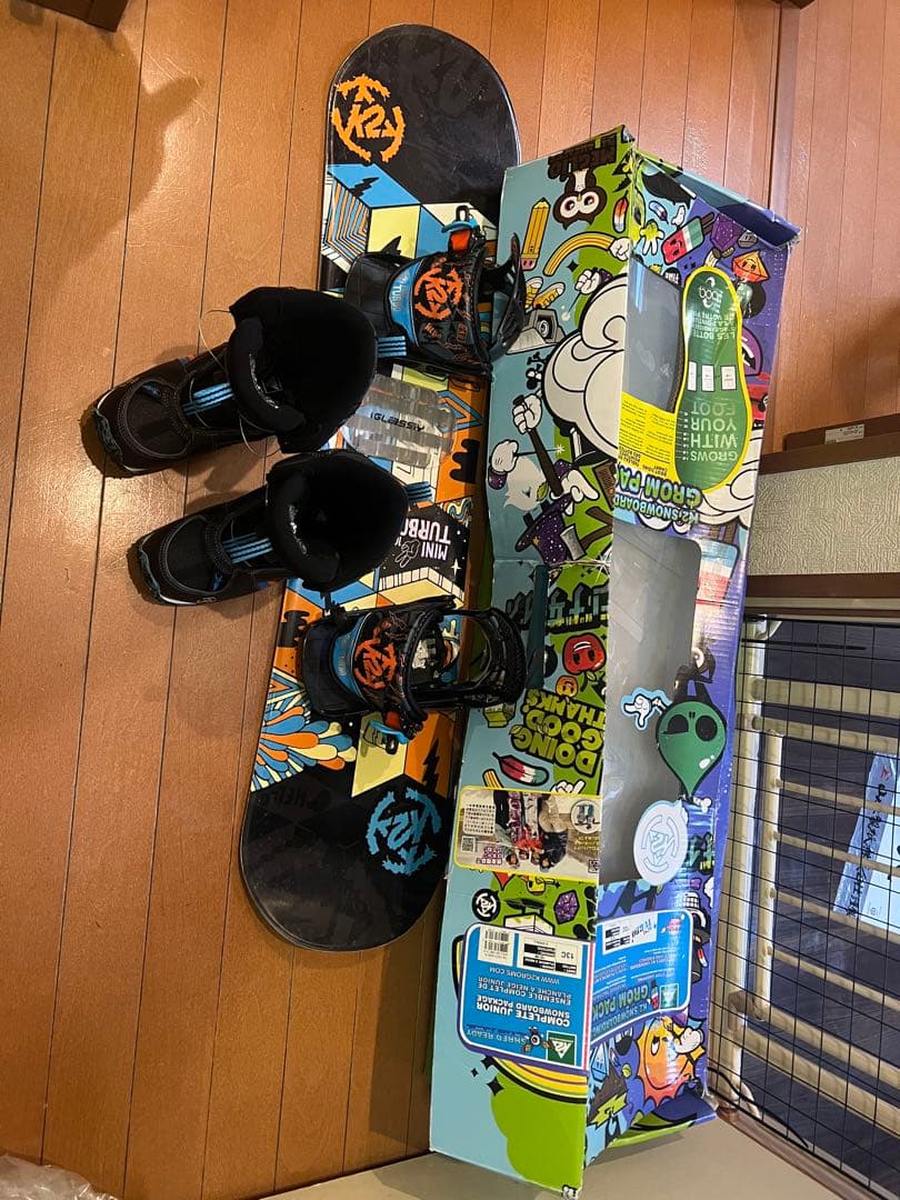 『ナオト』スノボ　kids キッズ　ジュニア　k2 GROM PACK