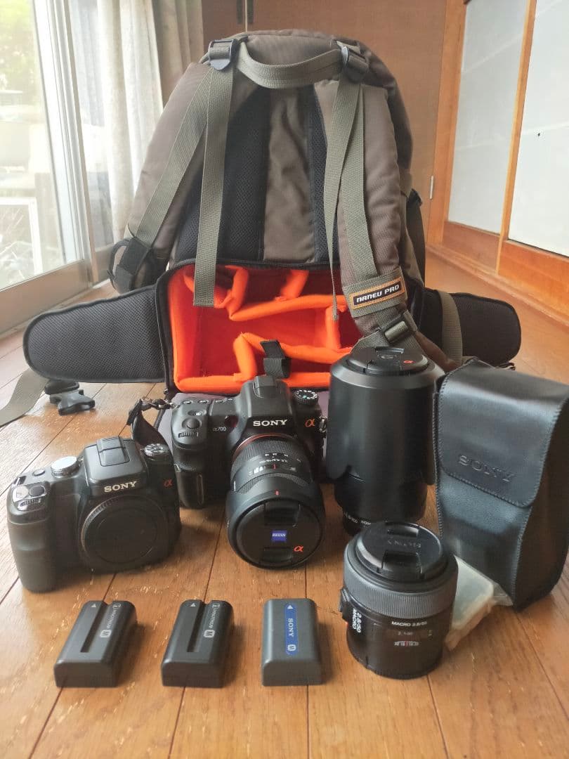 SONY α700 α100 カールツァイス、Gレンズ、 多数