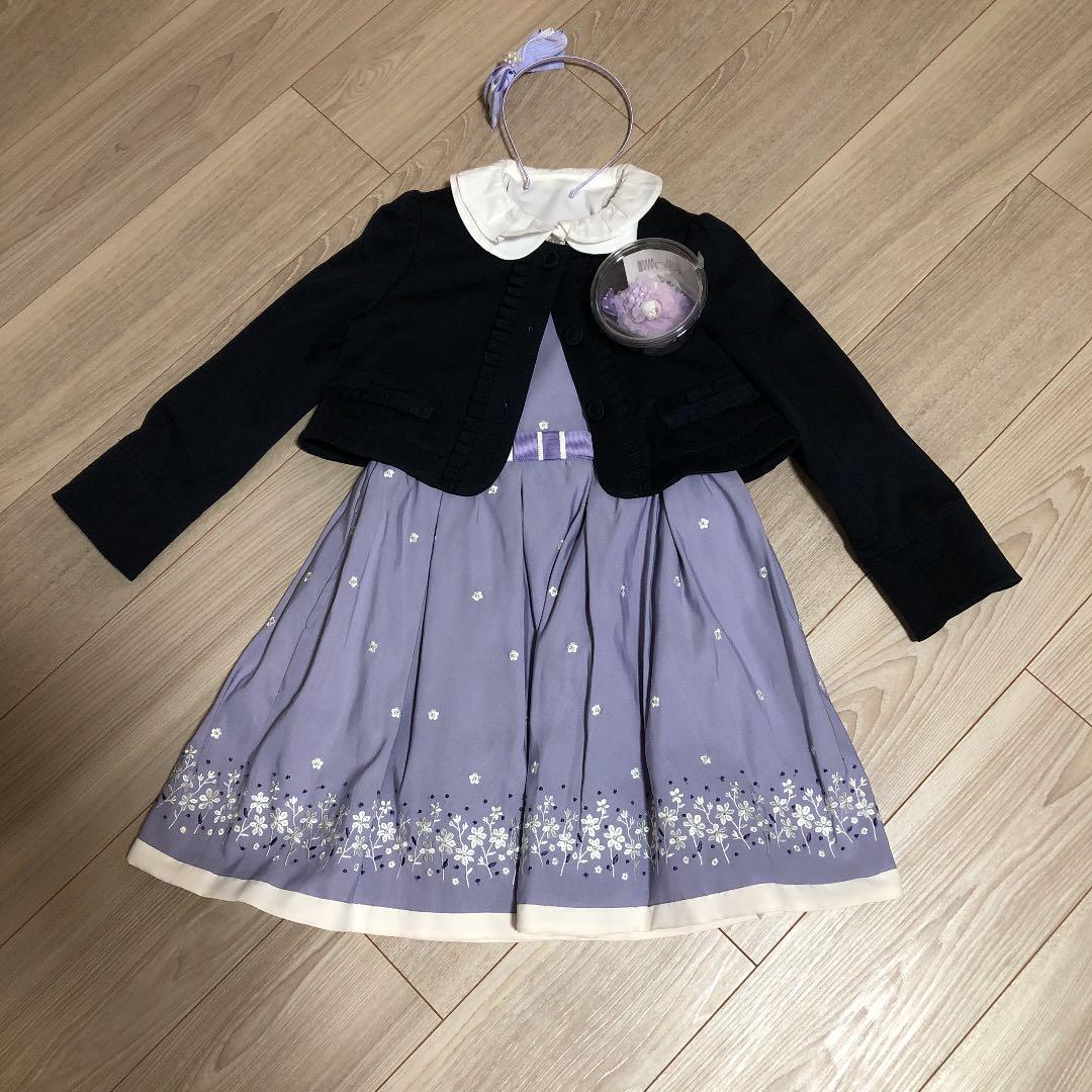 組曲120サイズ入学、フォーマルセット