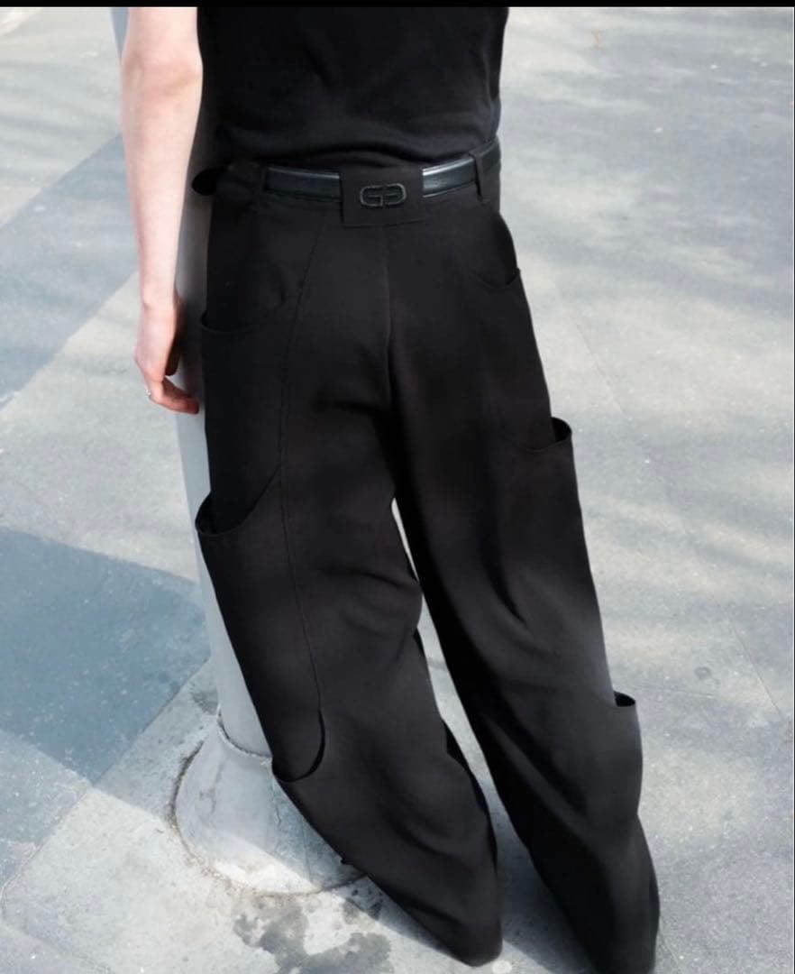 パンツ goatessence tucksidePocket