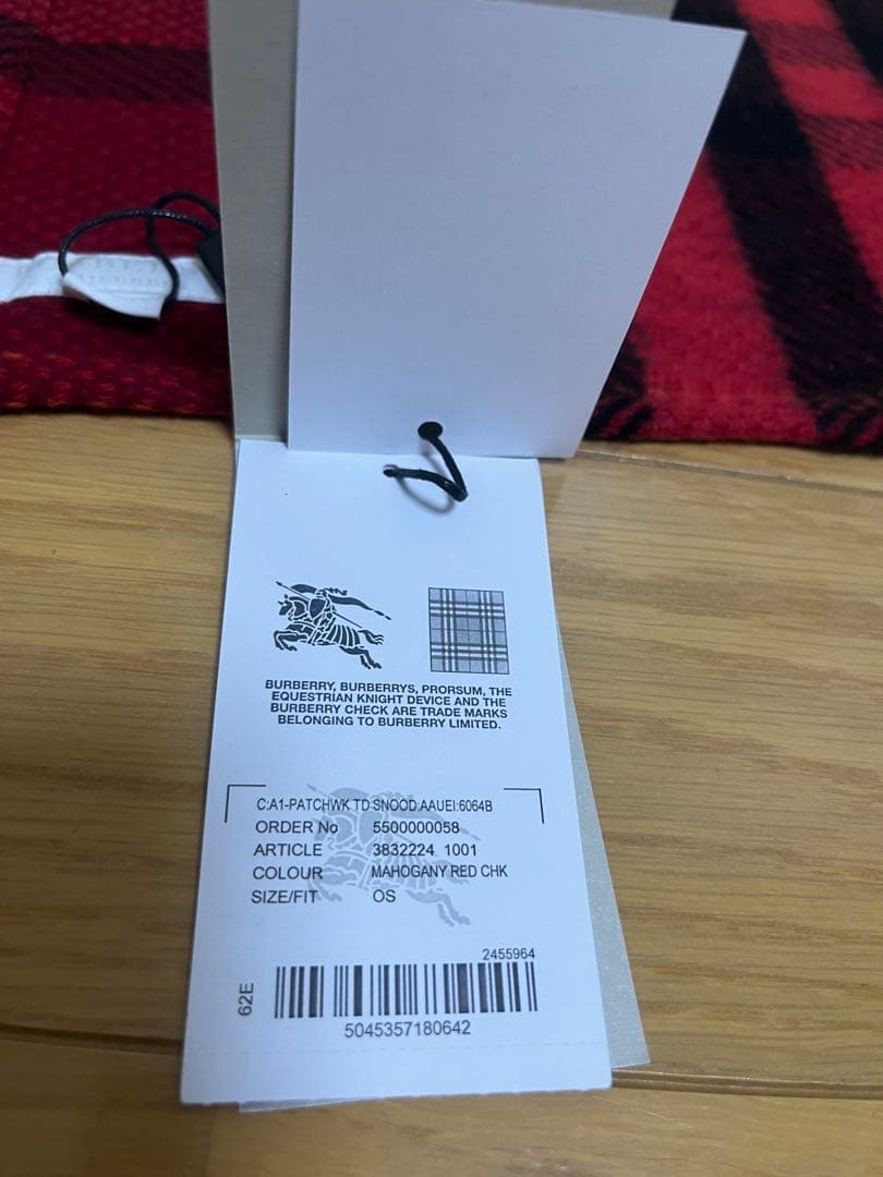 BURBERRY　バーバリーチルドレン　マフラー　スヌード　ネックウォーマー