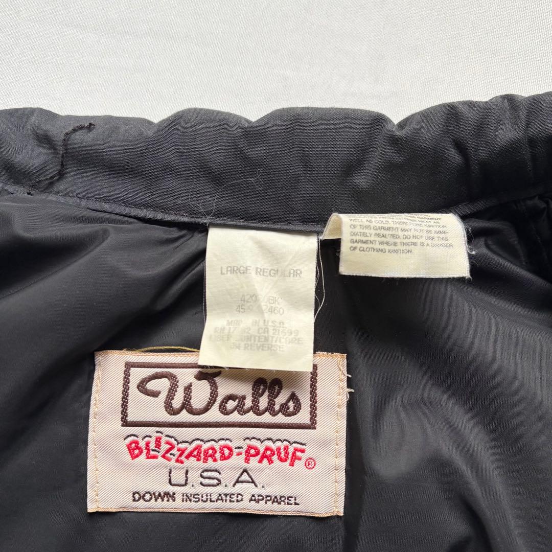 【90s】walls ウォールズ USA製 ダウンベスト