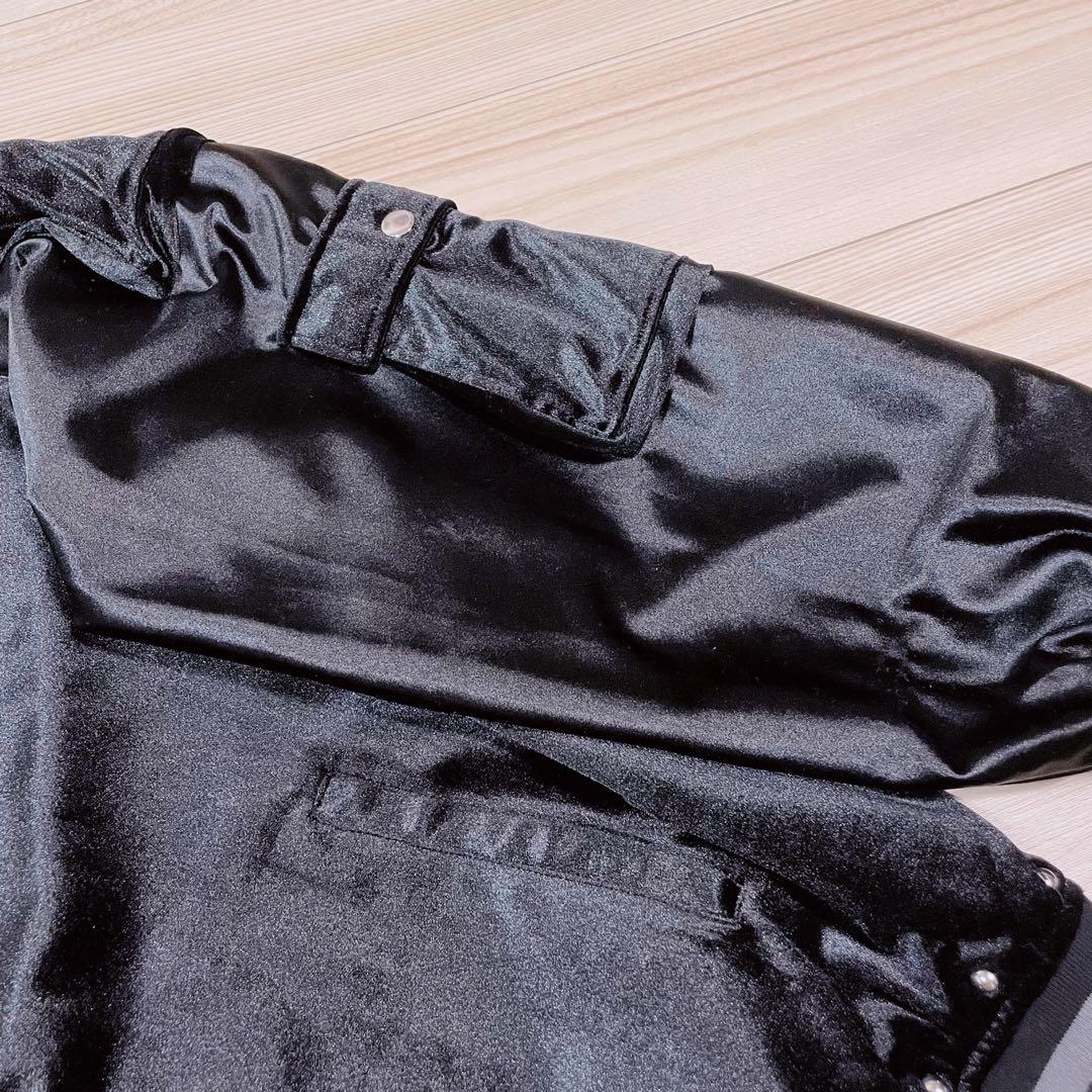 送料無料 美品 dimmoire Messy Bones ベロアスカジャン 刺繍