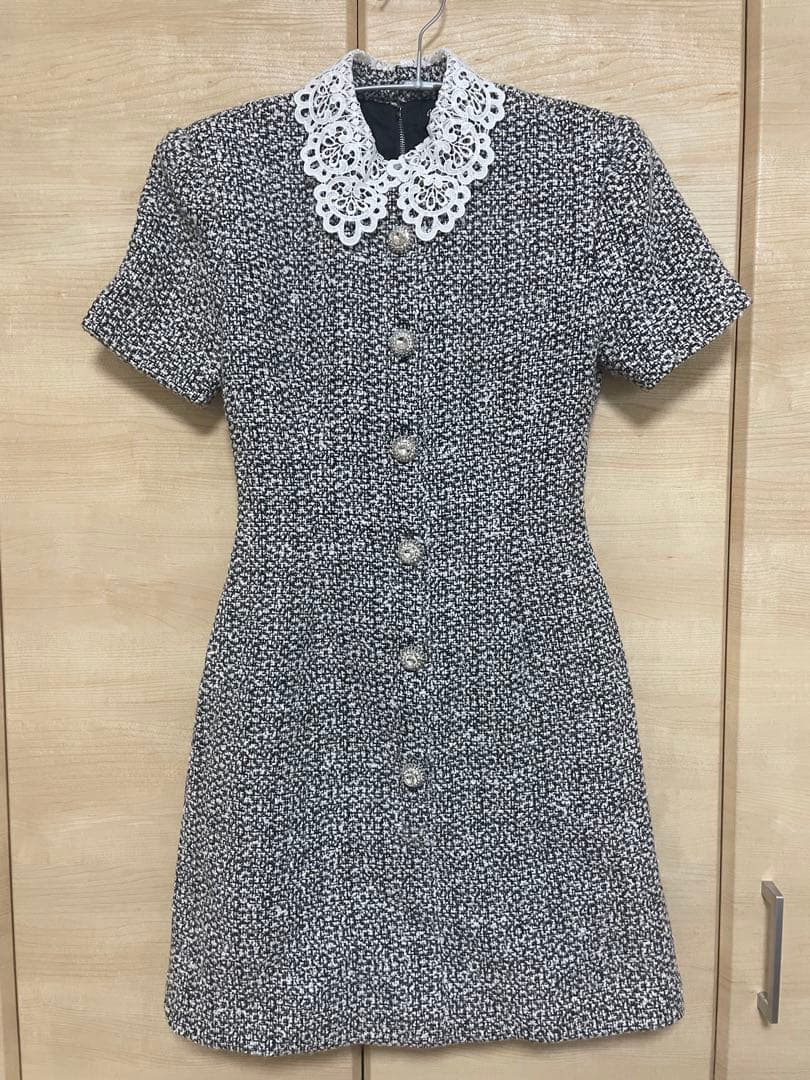 エミリアウィズ　ツイード　ワンピース　期間限定お値下げ中