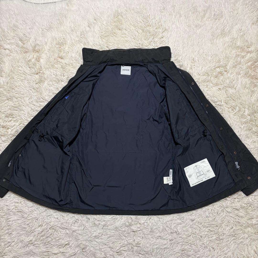美品 アスペジ 中綿ライナー付 M65 ミリタリージャケット 2WAY 春秋冬