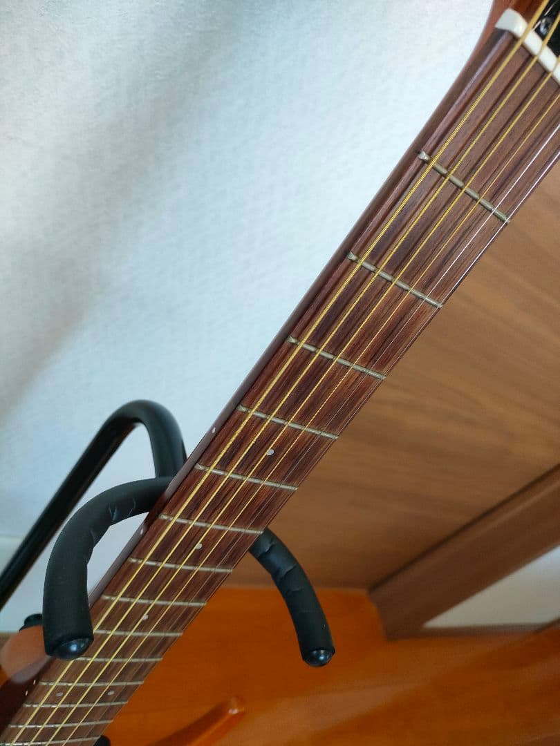 美品サイレントギターYAMAHA SLG110Sケース アダプタ プリアンプ付