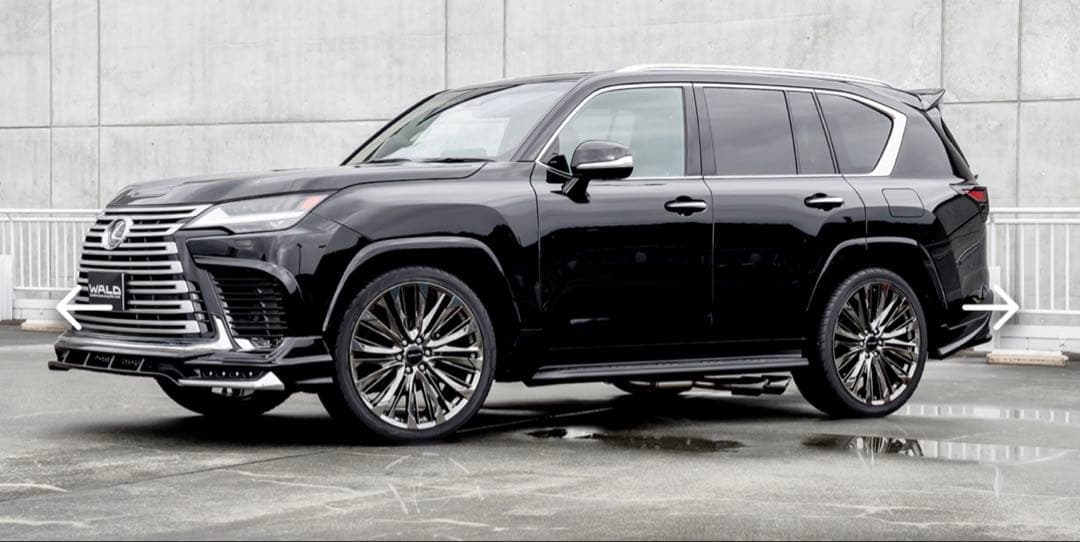 【美品】WALDジェニュインラインFS001 24インチ　ランクル・LXなどに！