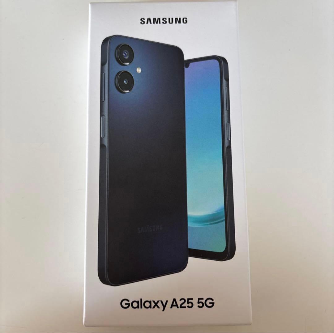 【新品】開封済 GALAXY A25 5G ブラック