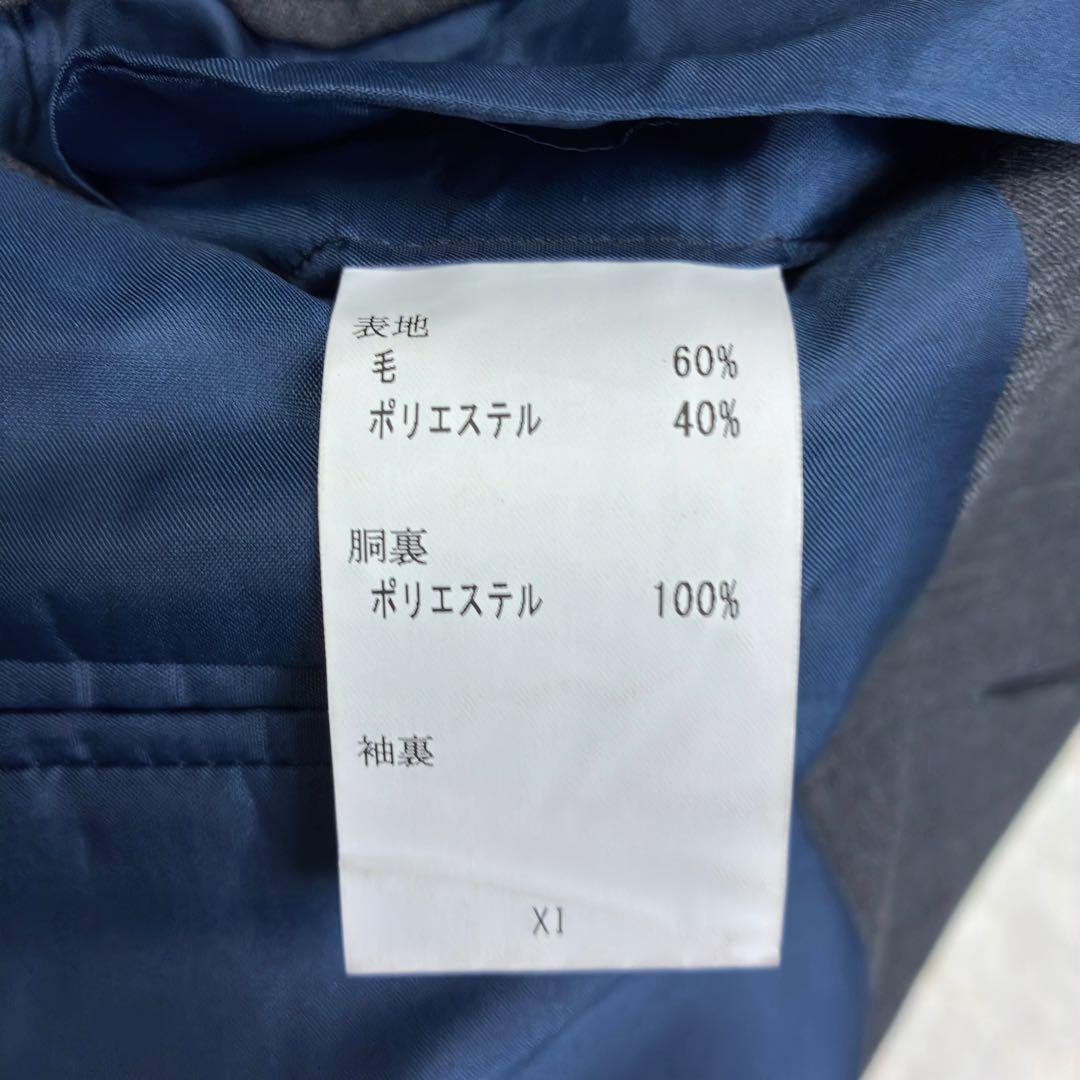 美品　DANKAN　３ピース　スーツセットアップ　オーダースーツ　2XL相当　灰