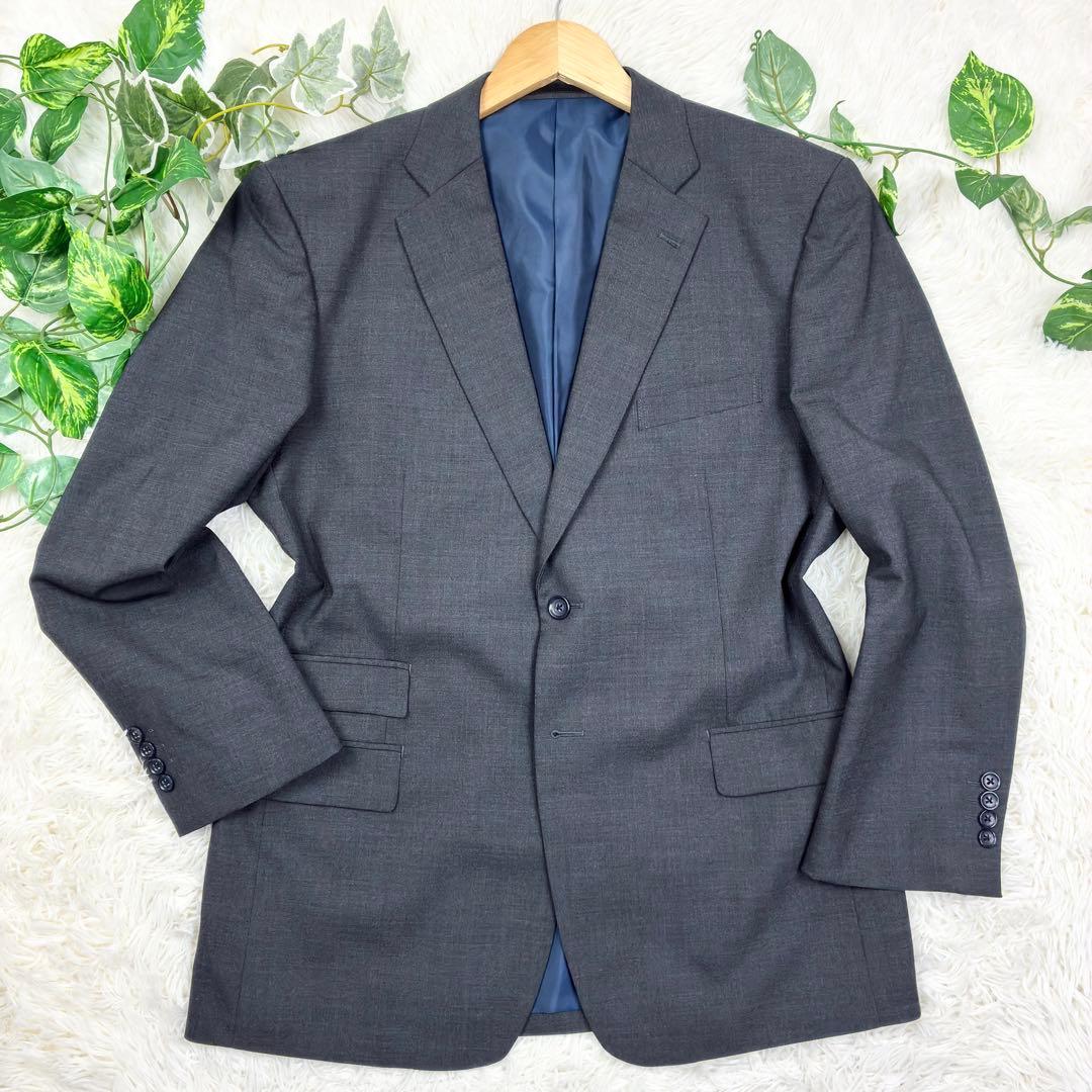 美品　DANKAN　３ピース　スーツセットアップ　オーダースーツ　2XL相当　灰