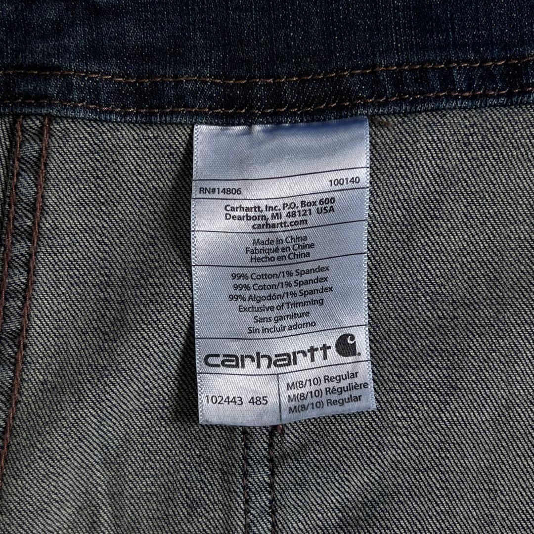 美品！！【Carhartt カーハート】デニムオーバーオール ダブルニー y2k