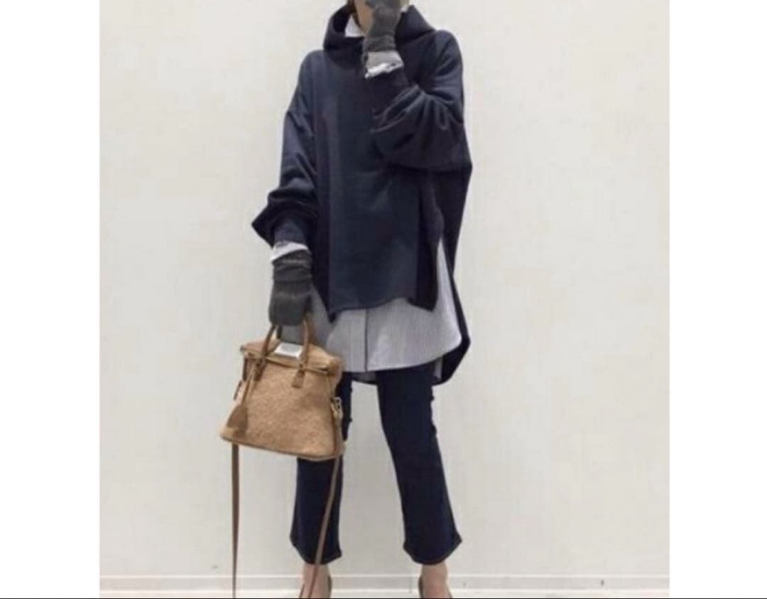 L'Appartement別注 Side Zip Parka ネイビー カーキ